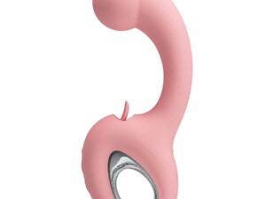 PRETTY LOVE - ERYNNYES VIBRADOR PUNTO G + ESTIMULADOR CLÍTORIS 10 VIBRACIONES ROSA