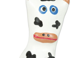 CONDOMERIE - PRESERVATIVO DECORATIVO PINTADO A MANO VACA MODELO 1