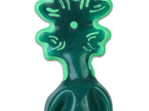 CONDOMERIE - PRESERVATIVO DECORATIVO PINTADO A MANO HOJA DE TRÉBOL