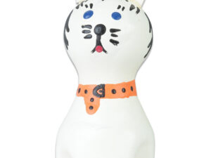 CONDOMERIE - PRESERVATIVO DECORATIVO PINTADO A MANO GATO BLANCO