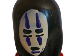 CONDOMERIE - PRESERVATIVO DECORATIVO PINTADO A MANO MASCARILLA FANTASMA NEGRO