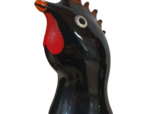 CONDOMERIE - PRESERVATIVO DECORATIVO PINTADO A MANO GALLO NEGRO