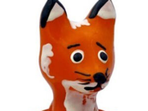 CONDOMERIE - PRESERVATIVO DECORATIVO PINTADO A MANO ZORRO MARRÓN RÁPIDO