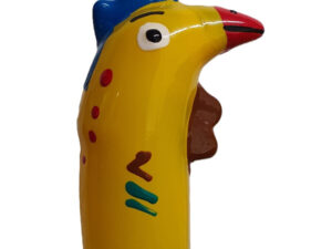 CONDOMERIE - PRESERVATIVO DECORATIVO PINTADO A MANO GALLO MODELO XL