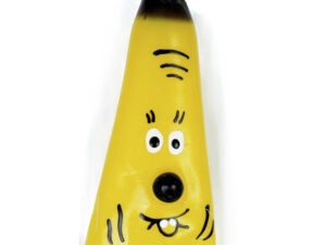 CONDOMERIE - PRESERVATIVO DECORATIVO PINTADO A MANO PLÁTANO MODELO XL