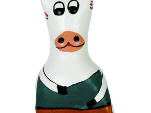 CONDOMERIE - PRESERVATIVO DECORATIVO PINTADO A MANO VACA MODELO XL