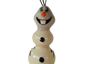 CONDOMERIE - PRESERVATIVO DECORATIVO PINTADO A MANO LINDO MUÑECO DE NIEVE XL