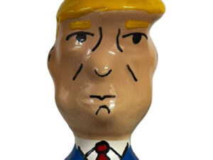 CONDOMERIE - PRESERVATIVO DECORATIVO PINTADO A MANO TRUMP GRUÑÓN XL