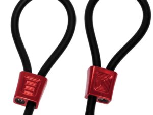 ELECTRASTIM - PRESTIGE ELECTRA LOOPS ANILLOS DE PENE AJUSTABLES ROJO