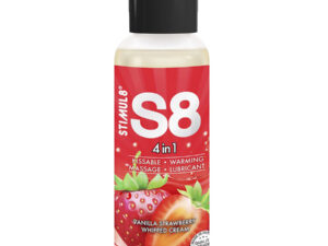 STIMUL8 - S8 4 EN 1 LUBRICANTE POSTRE FRESA 125 ML