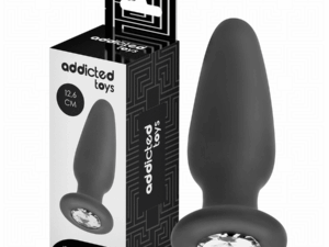 ADDICTED TOYS - PLUG ANAL CON JOYA SILICONA TALLA L 12,6 CM