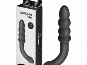 ADDICTED TOYS - MASAJEADOR ANAL DOBLE SILICONA 16,5 CM