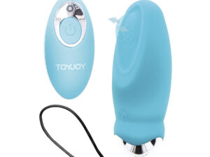 TOYJOY - HAPPINESS IM SO EGGCITED VIBRADOR CON CONTROL REMOTO AZUL