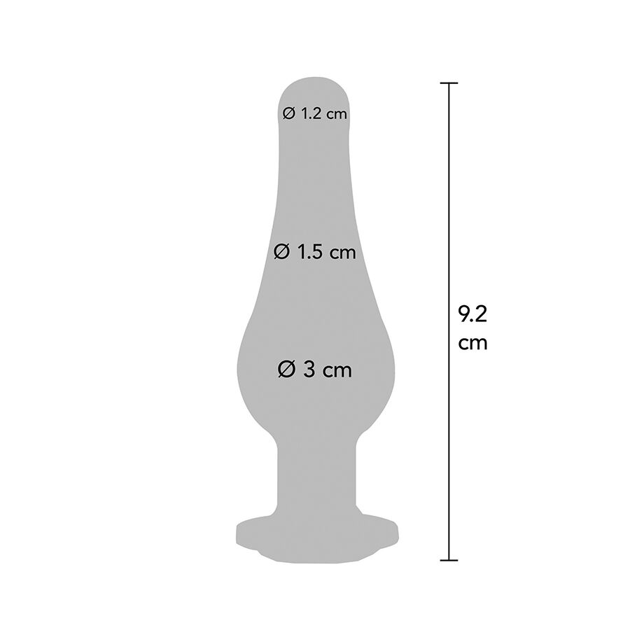 TOYJOY - ANAL PLAY DIAMANTE BUM BIJOU PLUG ANAL PEQUEÑO - Imagen 4