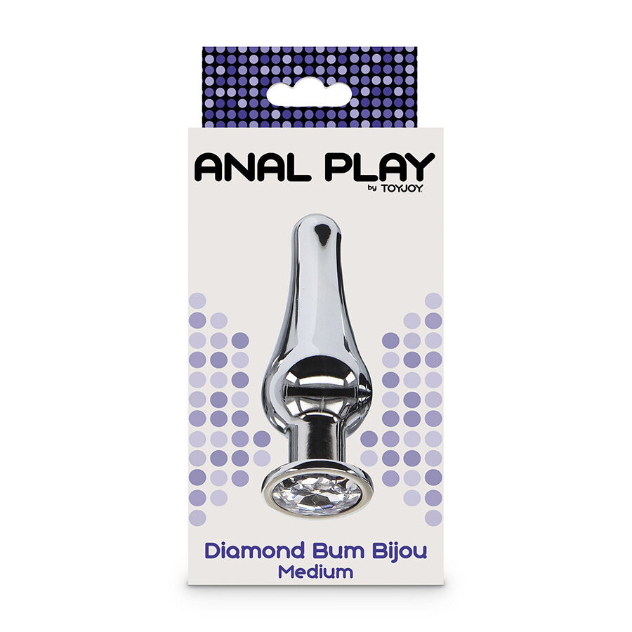 TOYJOY - ANAL PLAY DIAMANTE BUM BIJOU PLUG ANAL MEDIANO - Imagen 5