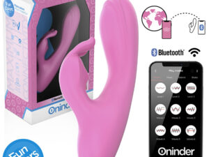 ONINDER CUTE - LOVE BUNNY VIBRADOR PUNTO G Y CLITORIS - APP MUNDIAL GRATUITA
