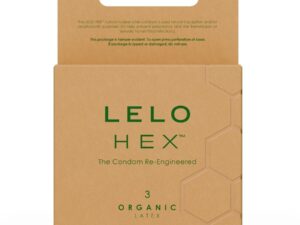 LELO - HEX ORGANIC PRESERVATIVO CAJA 3 UDS