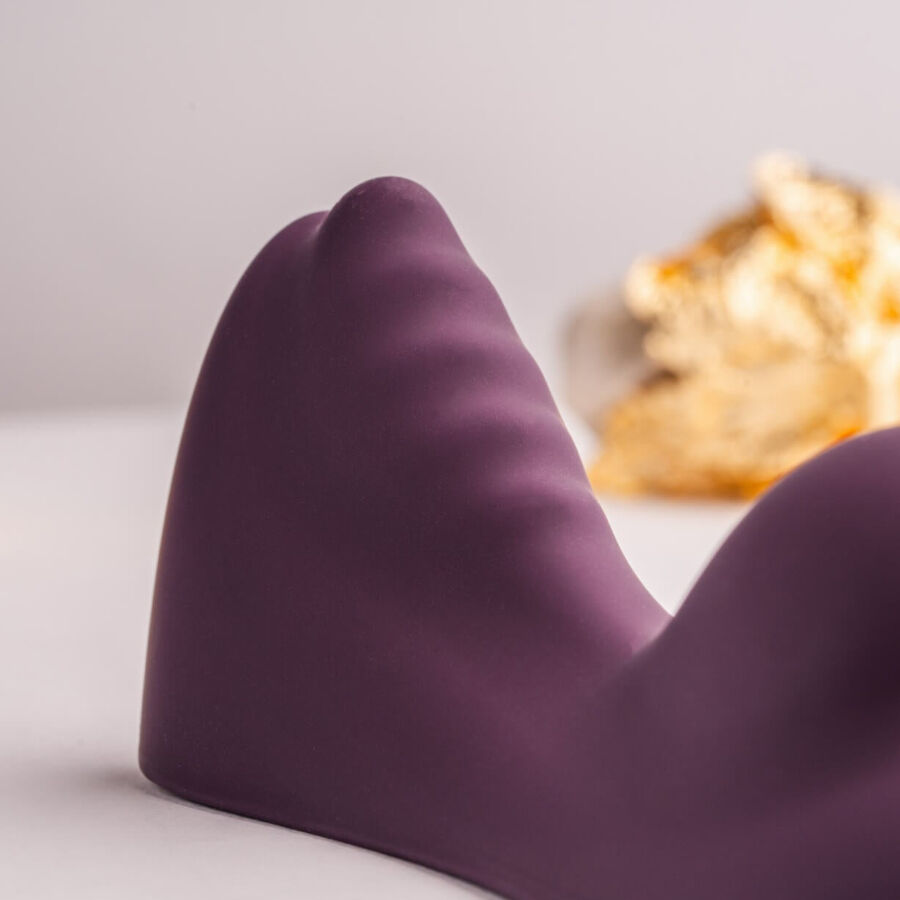 ROCKS- OFF - RUBY GLOW VIBRADOR SIT-ON MORADO - Imagen 2
