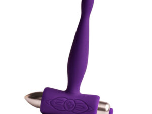 ROCKS- OFF - PETITE SENSATIONS TEAZER PLUG ANAL VIBRADOR MORADO