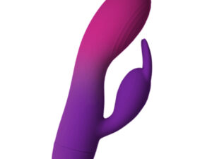 ROCKS- OFF - GLO- GIRL VIBRADOR RABBIT MORADO