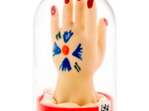 CONDOMERIE - PRESERVATIVO DECORATIVO PINTADO A MANO PALMA DE LA MANO MODELO 1