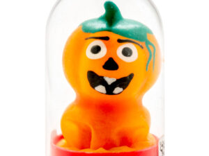 CONDOMERIE - PRESERVATIVO DECORATIVO PINTADO A MANO CALABAZA