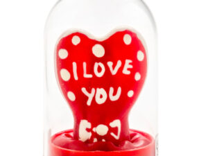 CONDOMERIE - PRESERVATIVO DECORATIVO PINTADO A MANO CORAZÓN - TE AMO MODELO 1