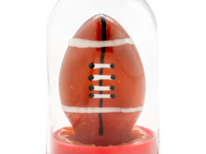 CONDOMERIE - PRESERVATIVO DECORATIVO PINTADO A MANO PELOTA DE RUGBY