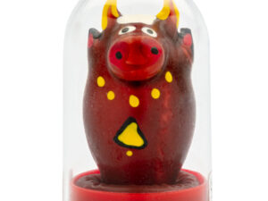 CONDOMERIE - PRESERVATIVO DECORATIVO PINTADO A MANO TORO MODELO 1