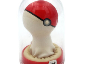 CONDOMERIE - PRESERVATIVO DECORATIVO PINTADO A MANO POKEBOLA ROJO-BLANCO