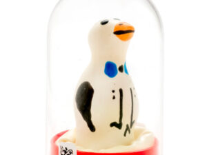 CONDOMERIE - PRESERVATIVO DECORATIVO PINTADO A MANO PINGÜINO