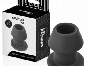 ADDICTED TOYS - PLUG ANAL HUECO EXTREM SILICONA TALLA S 7,5 CM