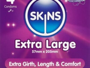 SKINS - TAMAÑO XL PRESERVATIVOS PREMIUM PACK 4