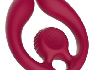 SNAIL VIBE - GIZI DÚO ESTIMULADOR DE PAREJAS CONTROL REMOTO BURDEOS