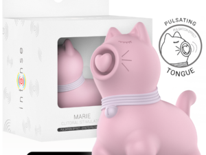 INTENSE - MARIE ESTIMULADOR CON LENGUA EFECTO PULSACIÓN ROSA