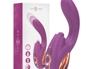 INTENSE - LALI VIBRADOR PUNTO G MULTIFUNCIÓN ESTIMULACIÓN  EMPUJE  VIBRACIÓN MORADO