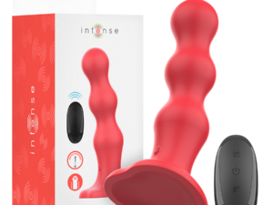 INTENSE - CODY VIBRADOR CON VENTOSA ROJO CONTROL REMOTO