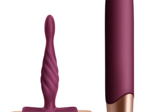 CLIMAXIMUM - RAPTURE KIT VIBRADOR CLÁSICO + PLUG ANAL PRINCIPIANTES