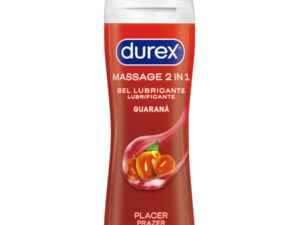 DUREX - GEL LUBRICANTE DE MASAJE ESTIMULANTE GUARANÁ 200 ML