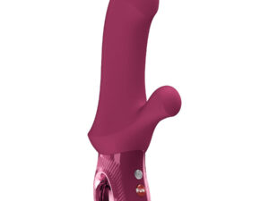 FUN FACTORY - BI STRONIC CURVE CONEJO ESTIMULADOR DE EMPUJE BURDEOS