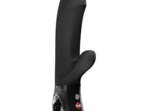 FUN FACTORY - BI STRONIC EMBRACE CONEJO ESTIMULADOR DE EMPUJE NEGRO