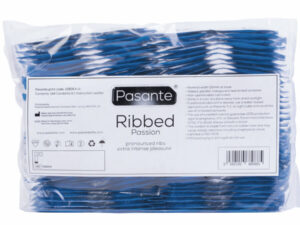 PASANTE - RIBBED PASSION PRESERVATIVOS BOLSA 144 UNIDADES