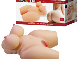 CRAZY BULL - GRACE TORSO FEMENINO REALISTA VAGINA Y ANAL 7.5 KG