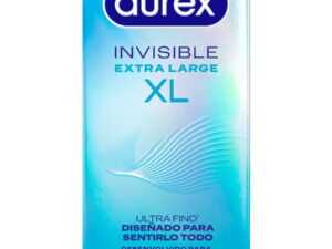 DUREX - PRESERVATIVOS INVISIBLE XL 10 UNIDADES