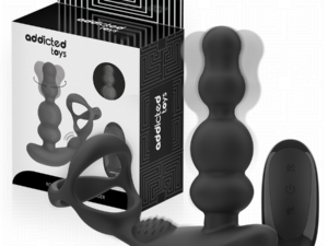 ADDICTED TOYS - MASAJEADOR PROSTÁTICO ROTATORIO CONTROL REMOTO
