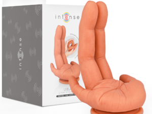 INTENSE - LEELA ESTIMULADOR PUNTOG MANO FLEXIBLE 12,6 CM
