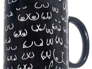 DIABLO PICANTE - TAZA NEGRA TETAS 370 ML