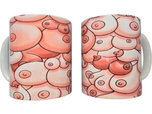 DIABLO PICANTE - TAZA COLOR TETAS 370 ML