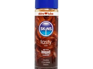 SKINS - TASTY LUBRICANTE BASE DE AGUA DOBLE CHOCOLATE 130 ML