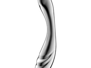 SATISFYER - PURE GRAVITY 3 DILDO ACERO INOXIDABLE DOBLE USO